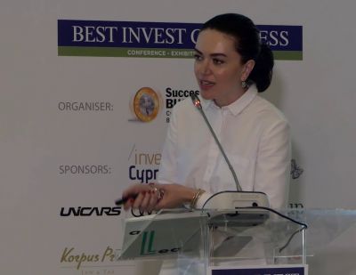 Presentations by exhibitors on the largest projects of Cyprus