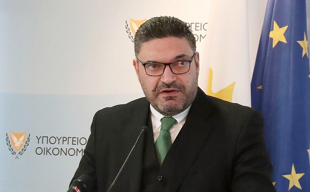 Министр финансов Константинос Петридис. Фото PIO