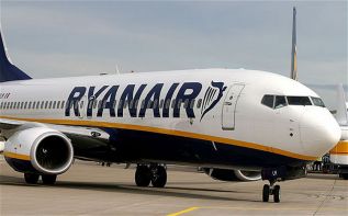 Ryanair объявил о рейсах Ларнака-Брюссель